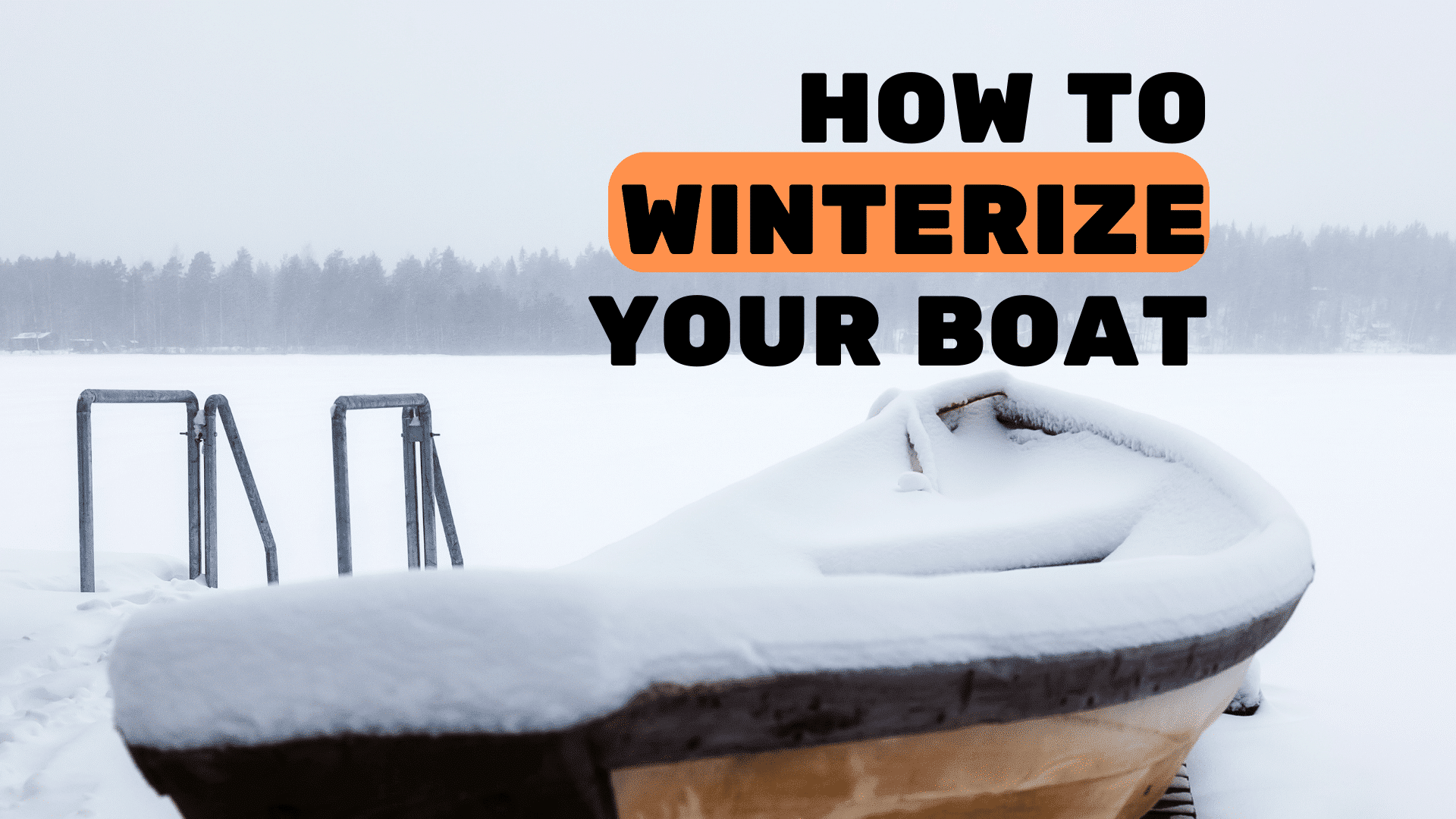 how to winterized your boat