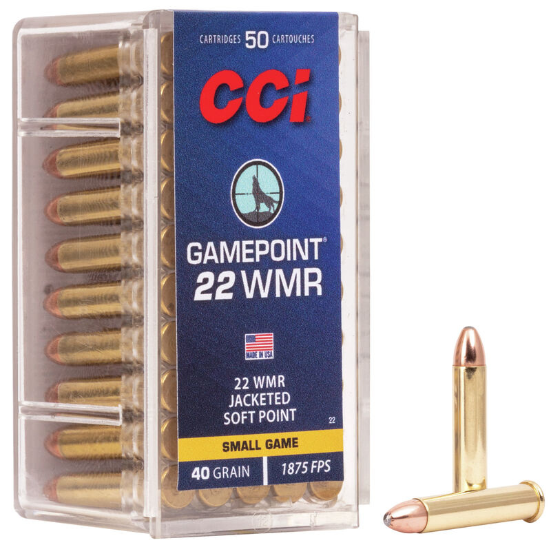 CCI 22 WMR Gamepoint JSP 40gr