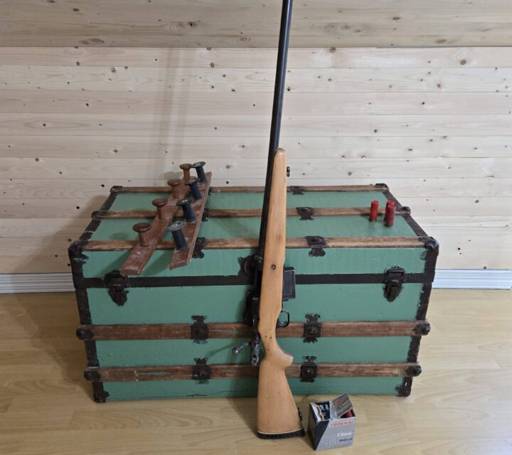 12 bolt action full choque très rare