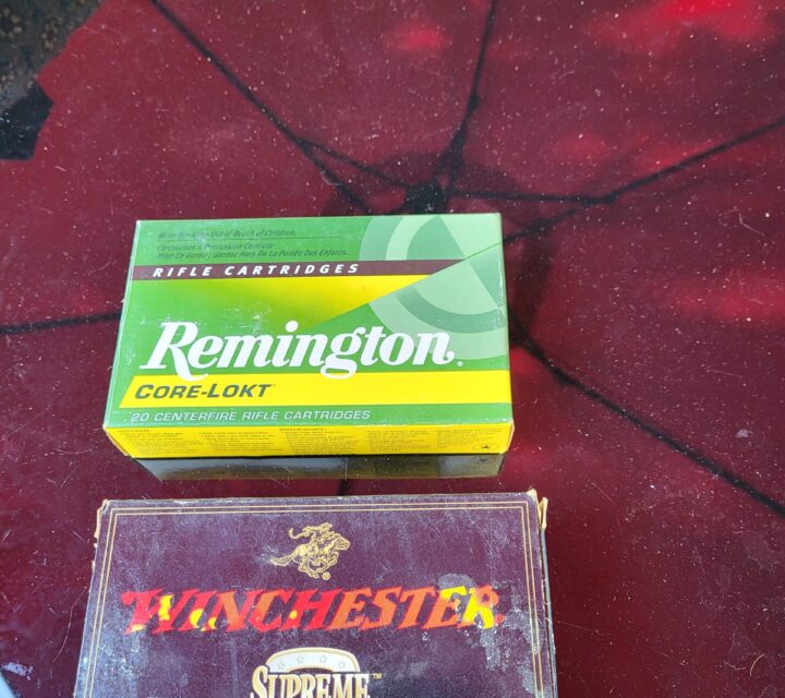 2 boîtes de balles pour 30 06