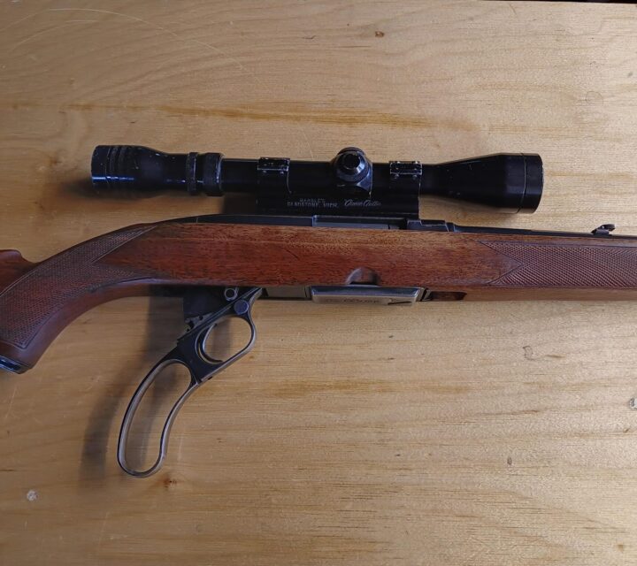 Carabine Winchester 88 1960 en 308Win avec télescope Redfield wide angle