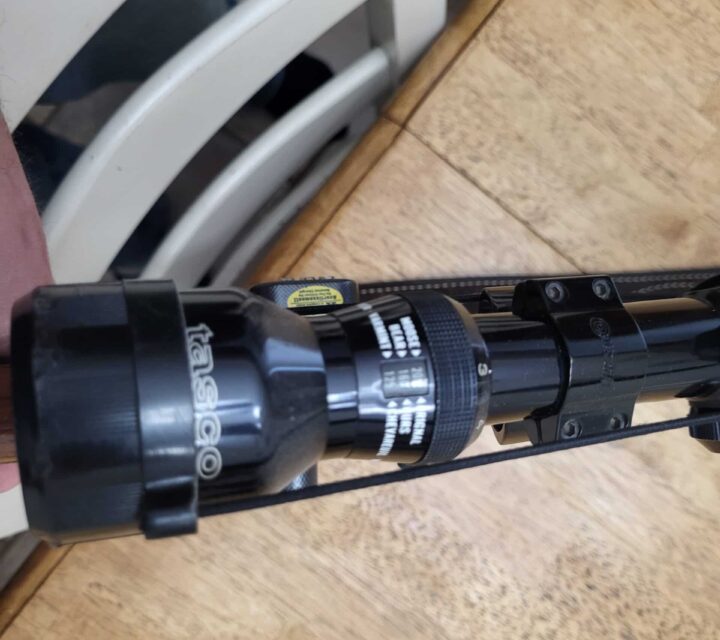 Remington model 6 calibre 270 mecanisme à pompe avec télescope tasco 3×9