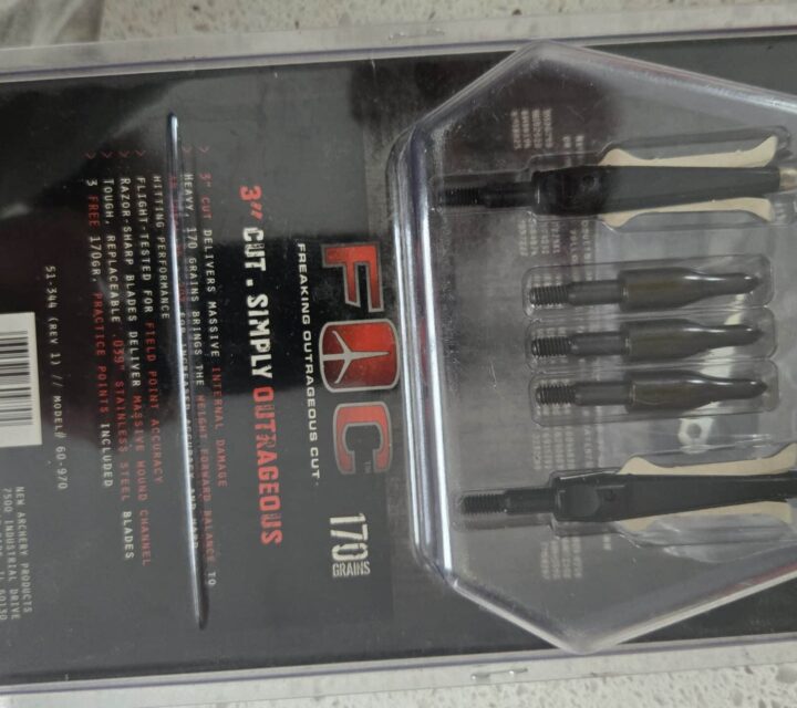 Pointe de flèche rétractable pour dindon sauvage