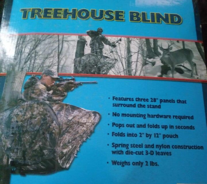 blind house cache côté de tree stand de 28 pouces pour masquer silhouette