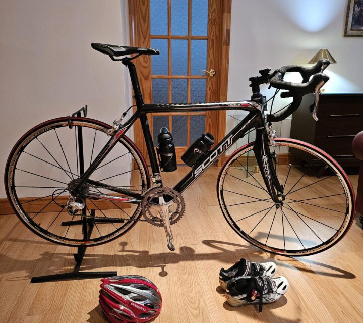 vélo de route scott pro cr1 en carbone