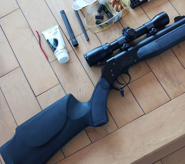 Fusil a poudre noire