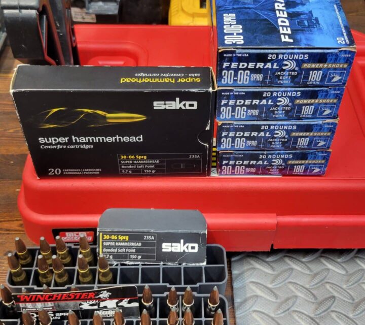 1 boîtes de Winchester 190 gr Accubond LR