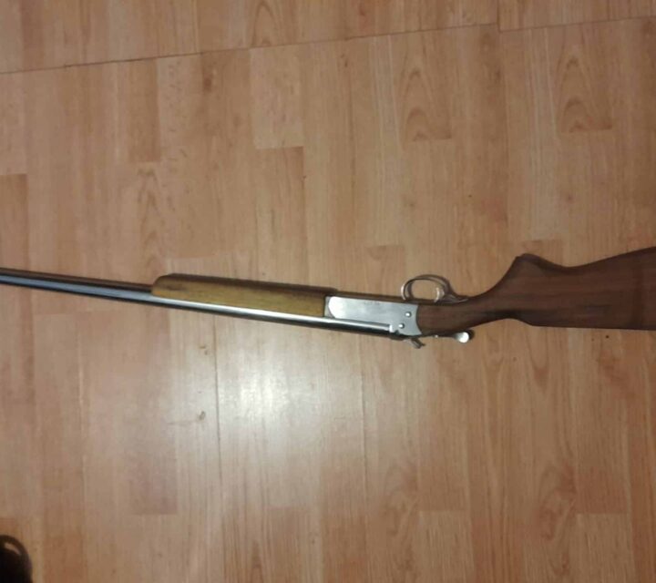 vieux fusil model 84 calibre 16 en stainless avec 1 boites de balle