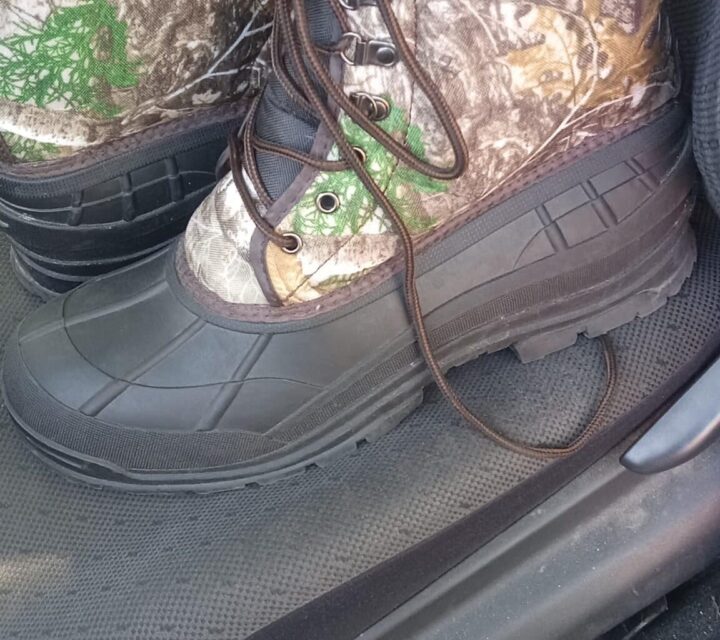 Bottes de chasse en excellent état comme neuf pour homme de grandeur 13.