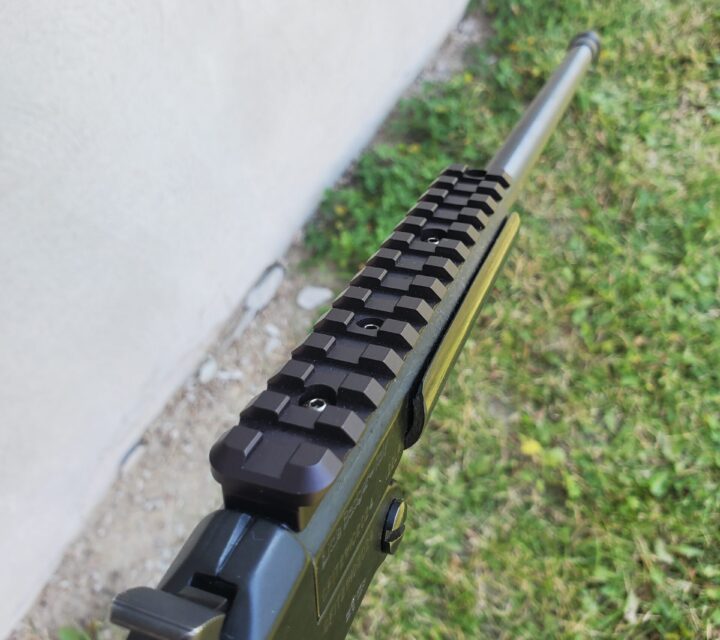 Accessoires de la compagnie Longshot manufacturing (rail picatinny en aluminium