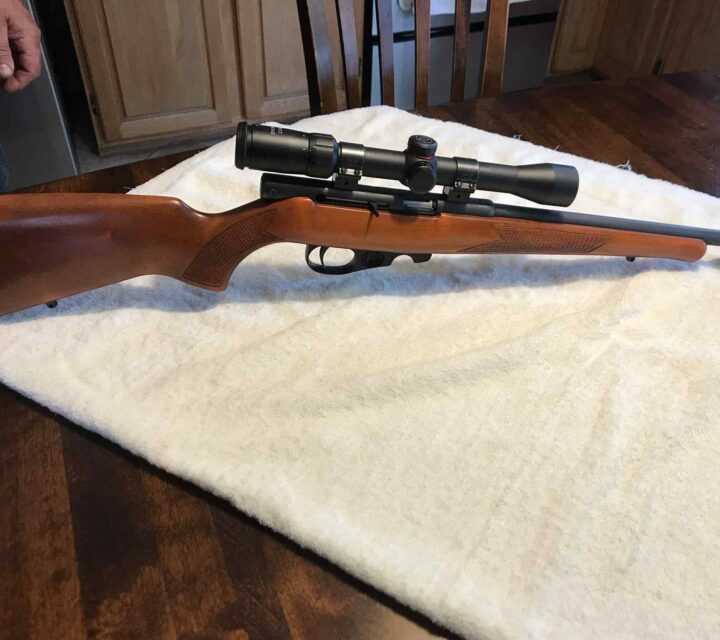 Carabine .22 TOZ semi automatique avec télescope SIMMONS 3 9x32