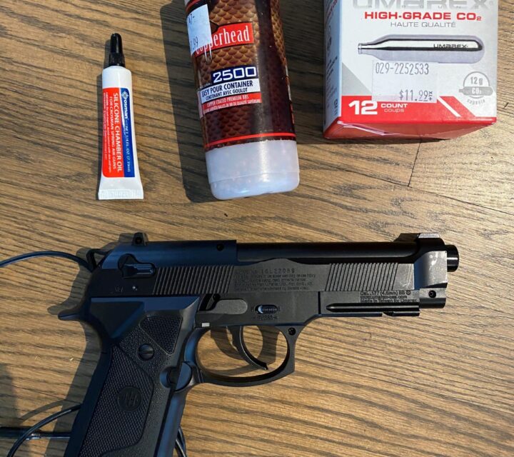 Pistolet à air comprimé Beretta Elite II