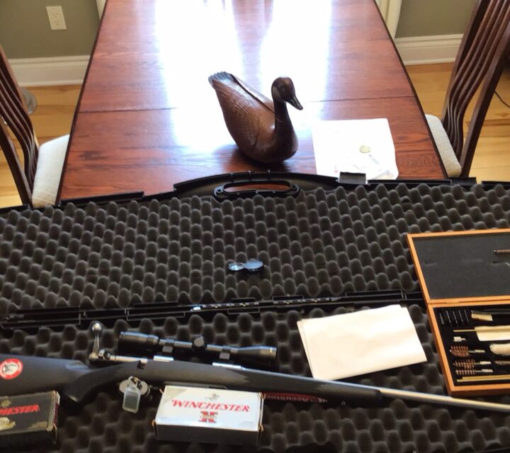 270 wsm Winchester canon stainless de 23 pouces 1/2 bolt action