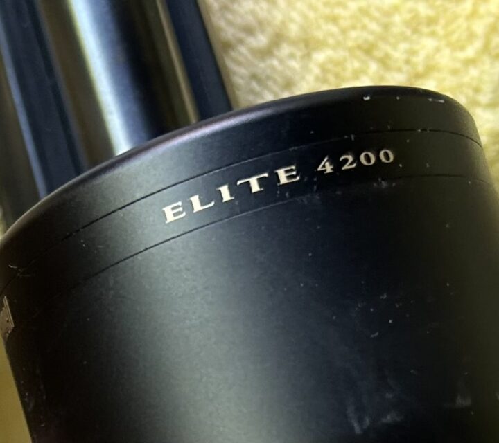 Avec scoop bushnell élite 4200 anti-recul .