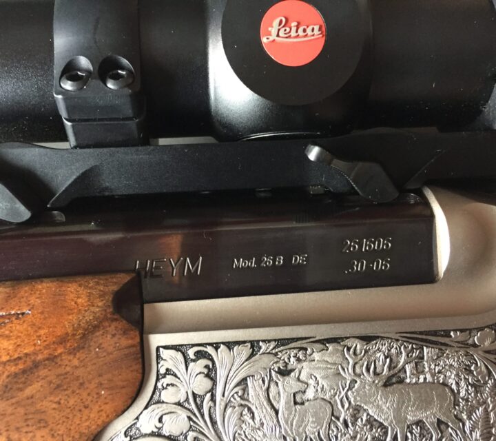 Included in the price- Leica ER 2.5-10 x 42 and scope mount. LUXUS grade wood