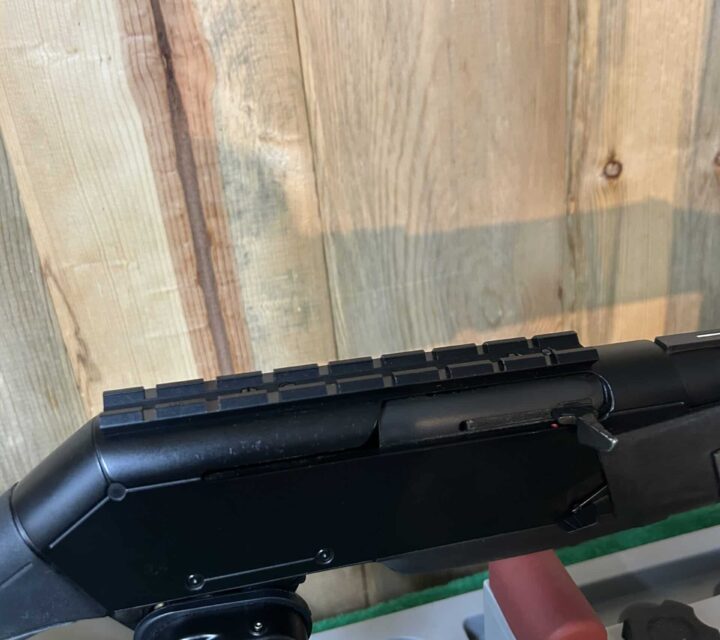 canon 20 " avec mire battue avec fibre optic equipé aussi d'une base picatinny