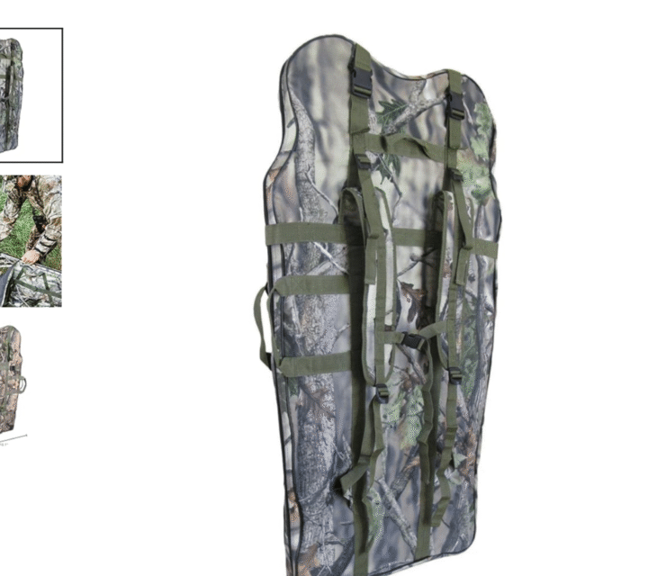 Cache de chasse GhostBlind Predator avec étuit à dos