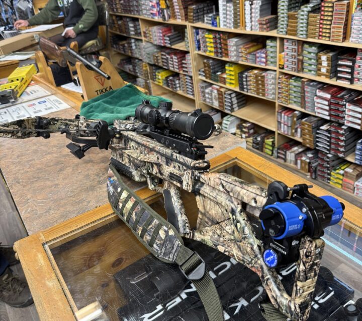 Arbalète Excalibur Suppressor 400td en parfaite condition. Valeur de 1700$ neuve plus taxes. Garantie à vie.