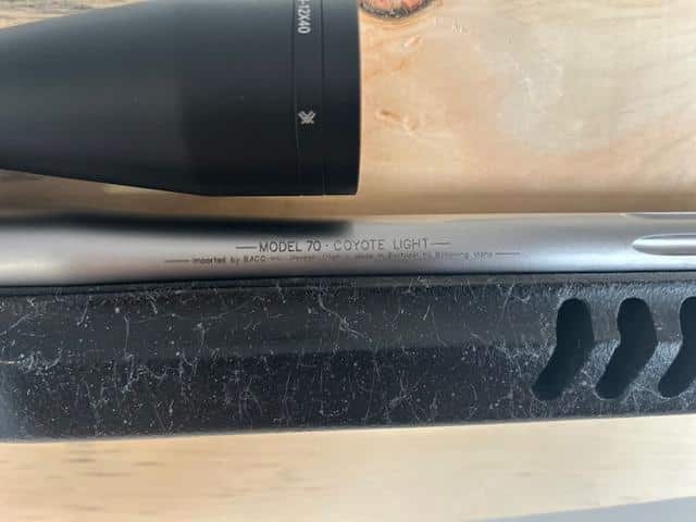 canon 24 pouces fluted en stainless detente M.O.A.