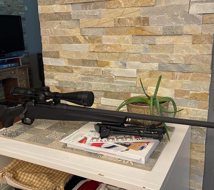 Remington 783 avec muzzle brake et telescope vortex crossfire 3 12-44