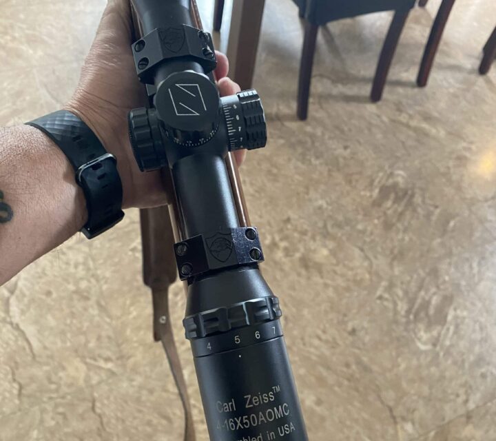 270 tika t3x a verrou avec lunettes zeiss 4x16x50 tube 30mm