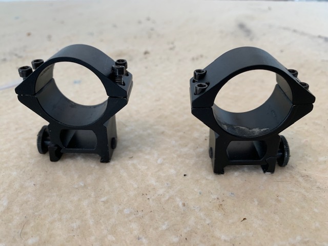 Montures Weaver pour télescope avec tube de 30mm lunette de tir avec vis de montage.