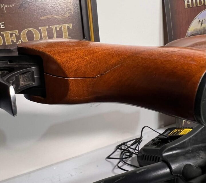 Fusil poudre noir T/C Encore