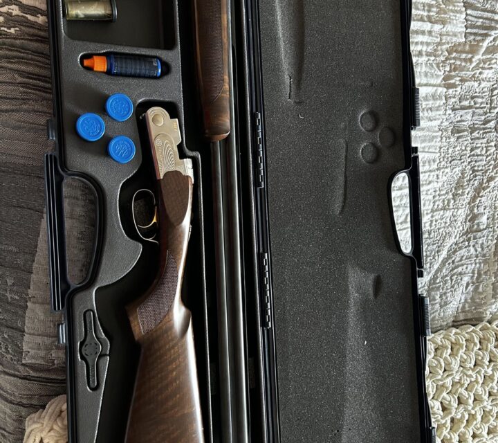 Superbe Beretta White Onyx 20 Ga over/under