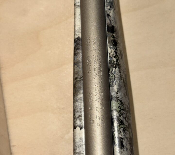 Magnifique carabine Mossberg modèle 4A-M-C calibre .22 S/L/LR