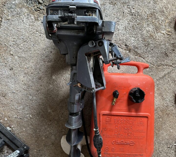 Moteur 6 forces Yamaha vien avec reservoir