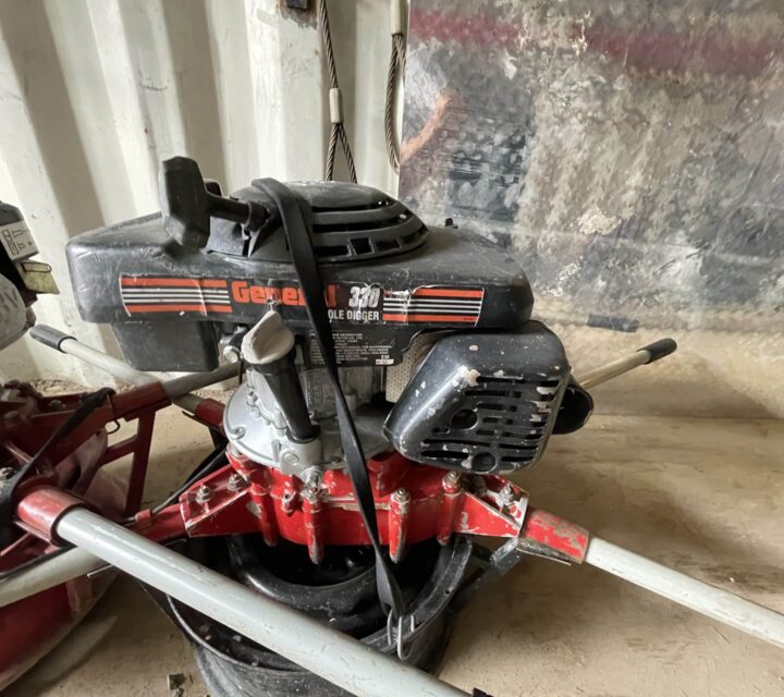 Tarière deux personnes