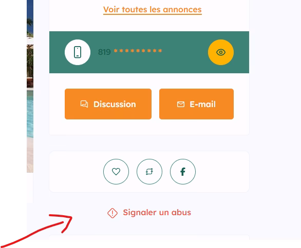 comment signaler un abus sur clicannonces
