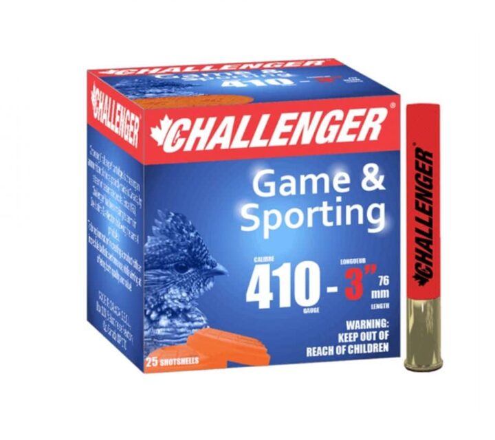 motif et régularité. Les amorces de Challenger résistent à la dégradation et ne provoquent pas de rouille ou de corrosion. Leur bourre en hermeplast assure une excellente résistance à l'humidité et évite toute déformation lors du tir.