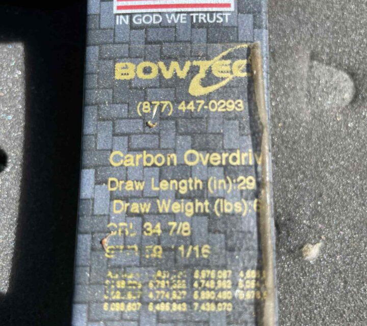 Arc haut de gamme équipé