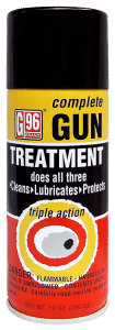 G96 "Triple Action" Gun Treatment ® est le meilleur produit d'armes à  feu le plus complet fabriqué. Il nettoie