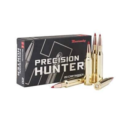 La précision et la puissance se rencontrent dans les munitions Hornady Precision Hunter .300 Win Mag avec une balle de 178gr ELD-X. Avec 20 cartouches par boîte