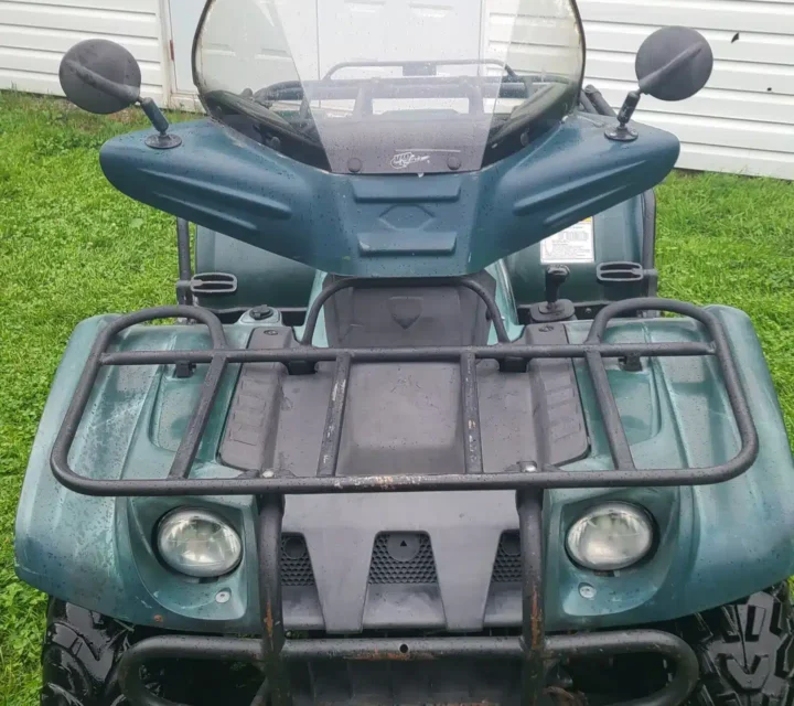 Le 4x4 se met électroniquement sur 2 roues.