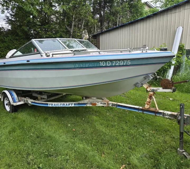 Bateaux 16pied avec trailer sans moteur