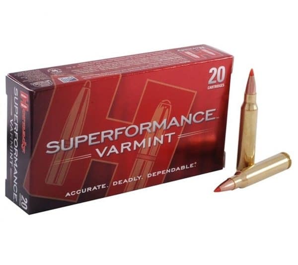 Découvrez les munitions Hornady Superformance Varmint 22-250 Rem 50 Gr V-MAX