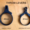 2x Throw Lever for Scope | Levier de zoom