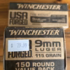 Munition 9mm, 115 grains
