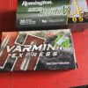2 boites de munitions 22-250 ,Hornady et remington