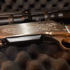 RARE – Médaillon Browning BLR Or Blanc .300 WSM