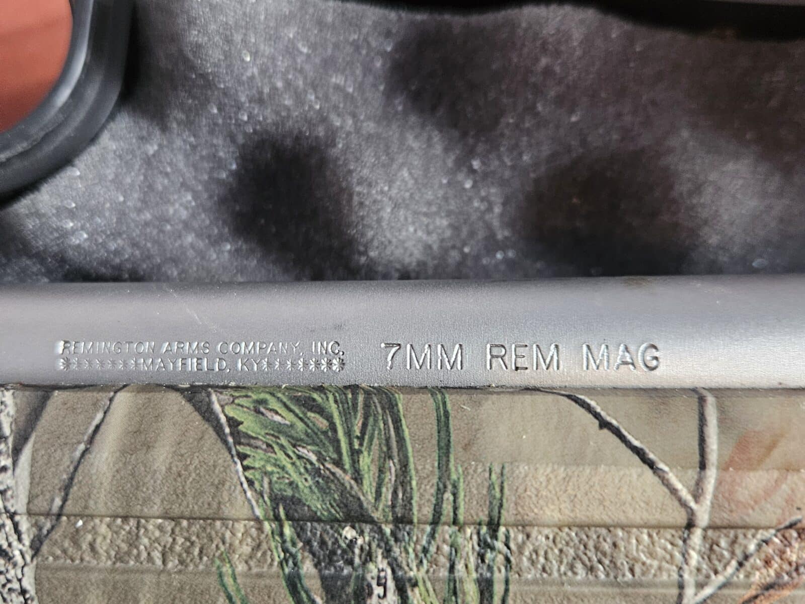 Remington model 770 , 7MM mag stinless, camo