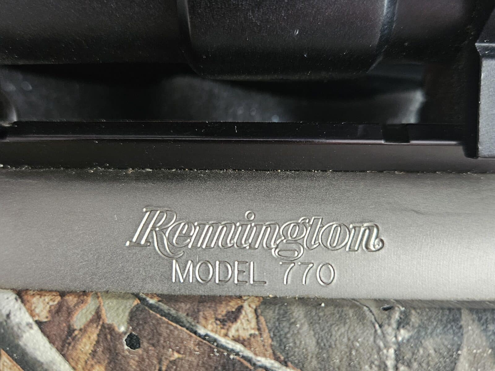 Remington model 770 , 7MM mag stinless, camo