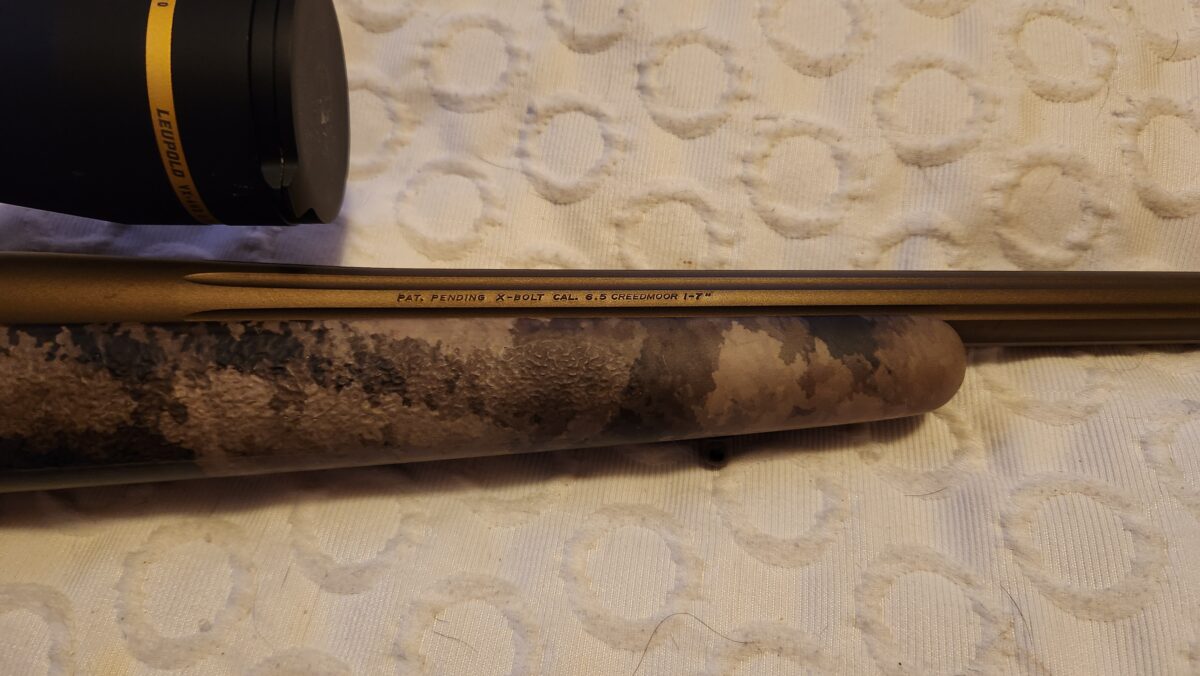 Browning Hell Canyon LR Mcmillan 6.5 creedmoor