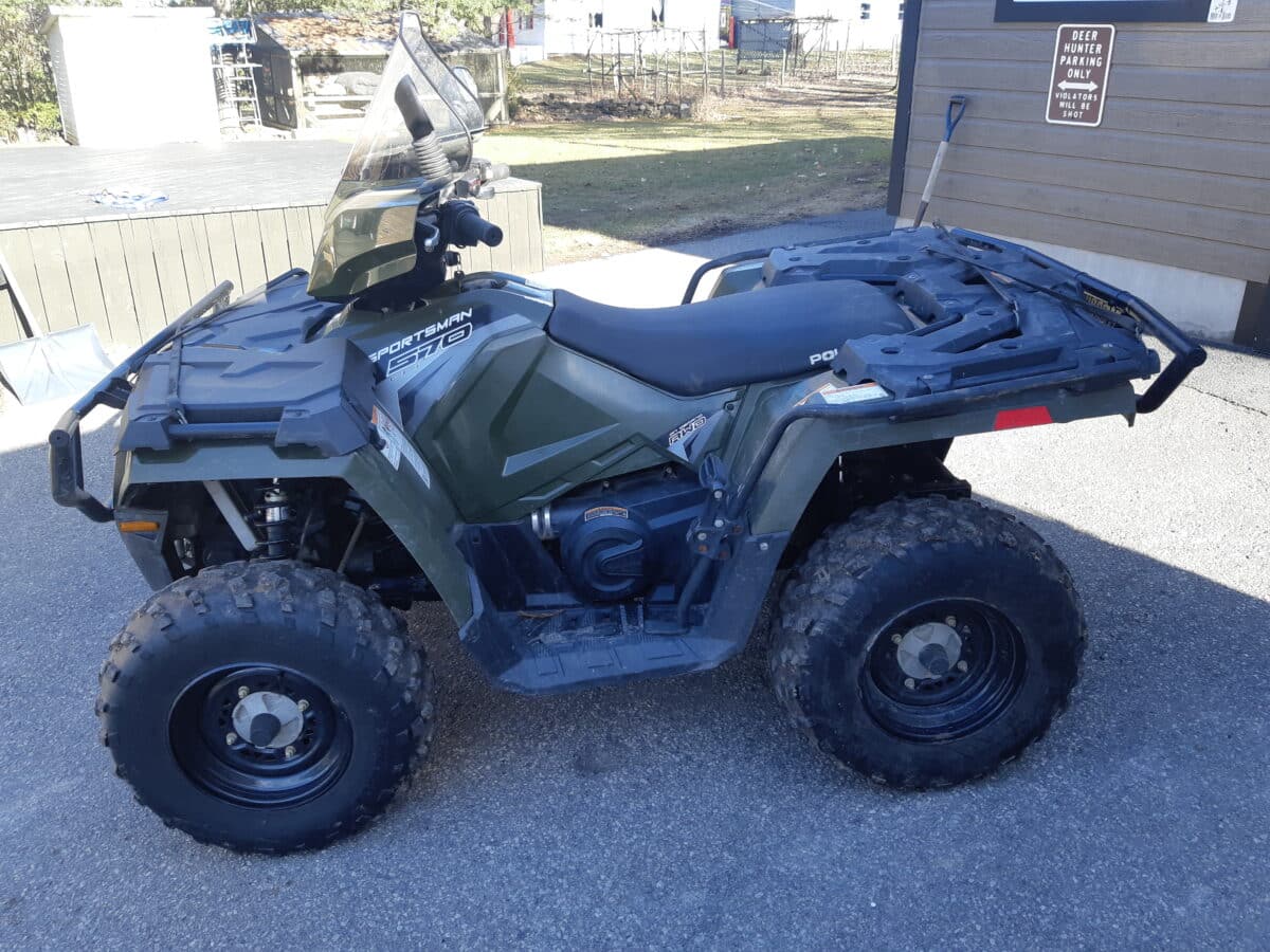 VTT polaris 570 sportman efi 2017