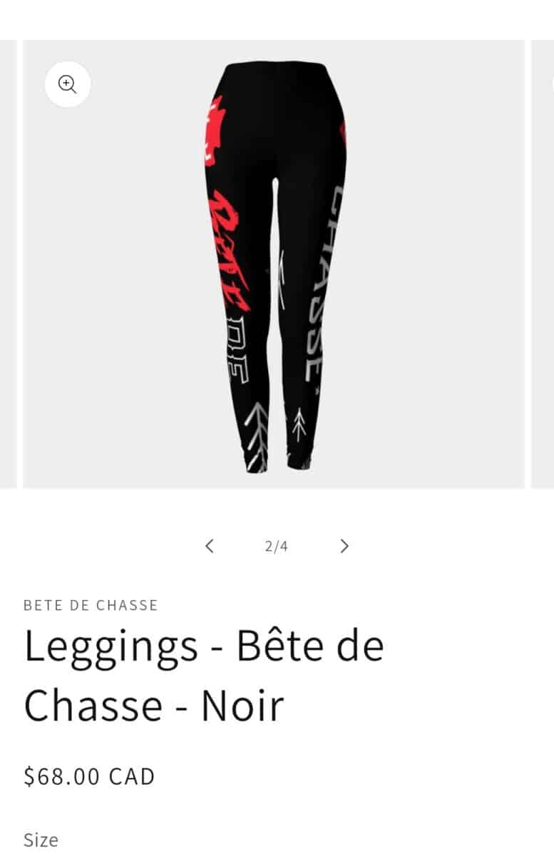 Leggings Bête de Chasse