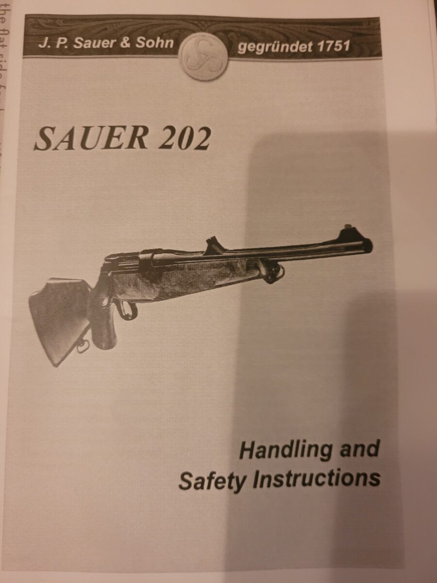 SAUER 202 7mm. rem. Mag