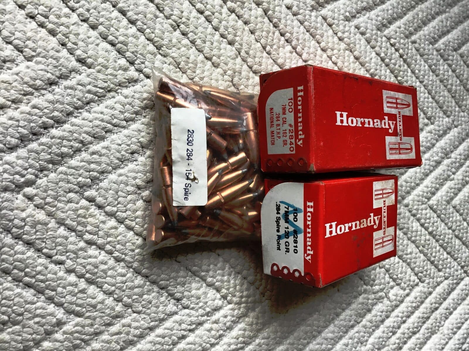 Hornady 7mm Boulets